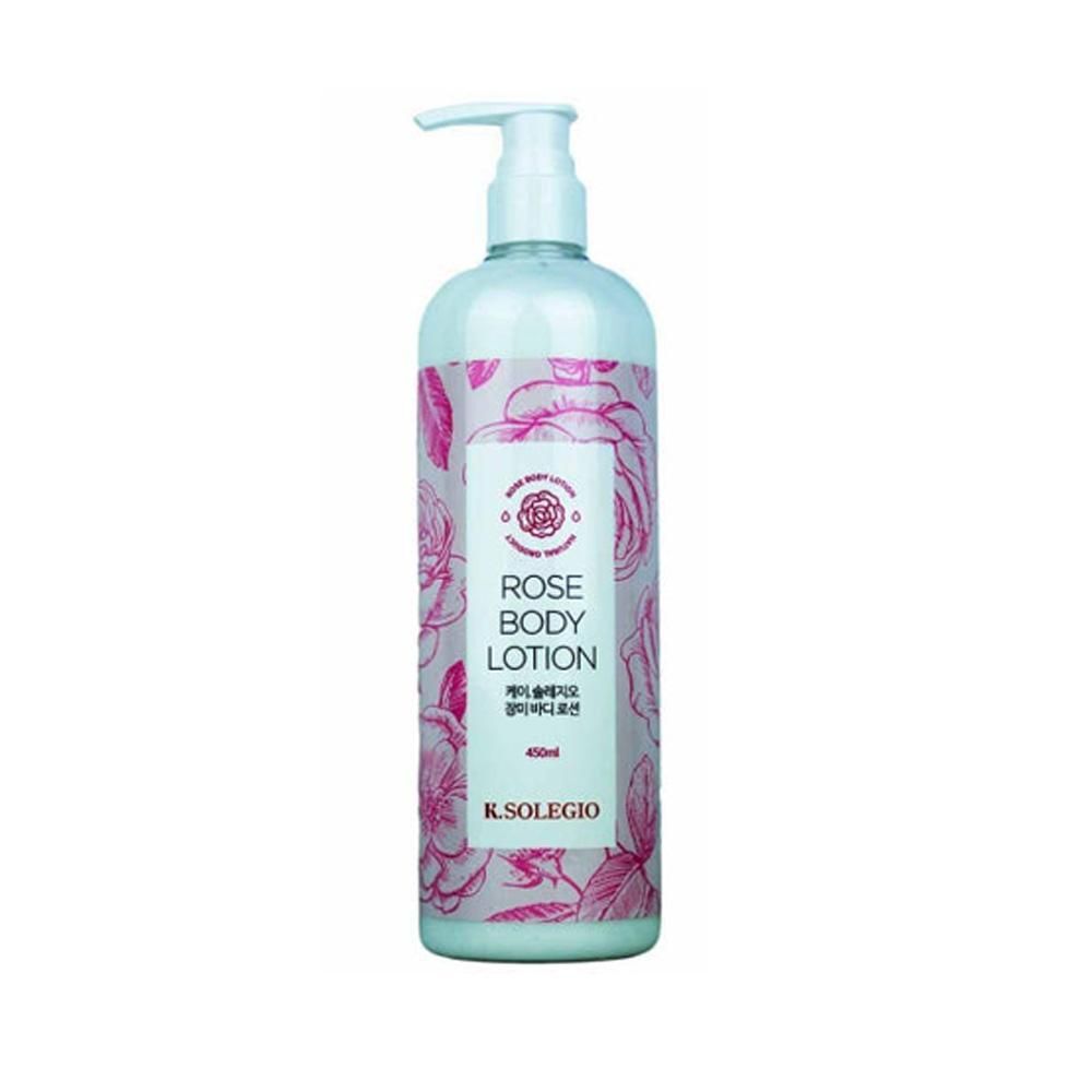 

K VWBEIEYX K.SOLEGIO Rose Body Lotion 450ml