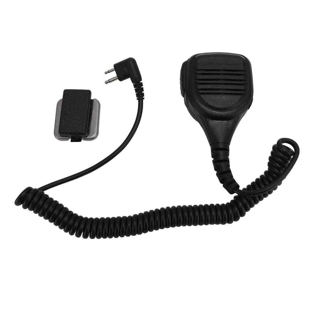 Remote Speaker Mic Anti Interference Shoulder Speaker Mic with 3.5mm Jack for DP1400 EP450 DEP450