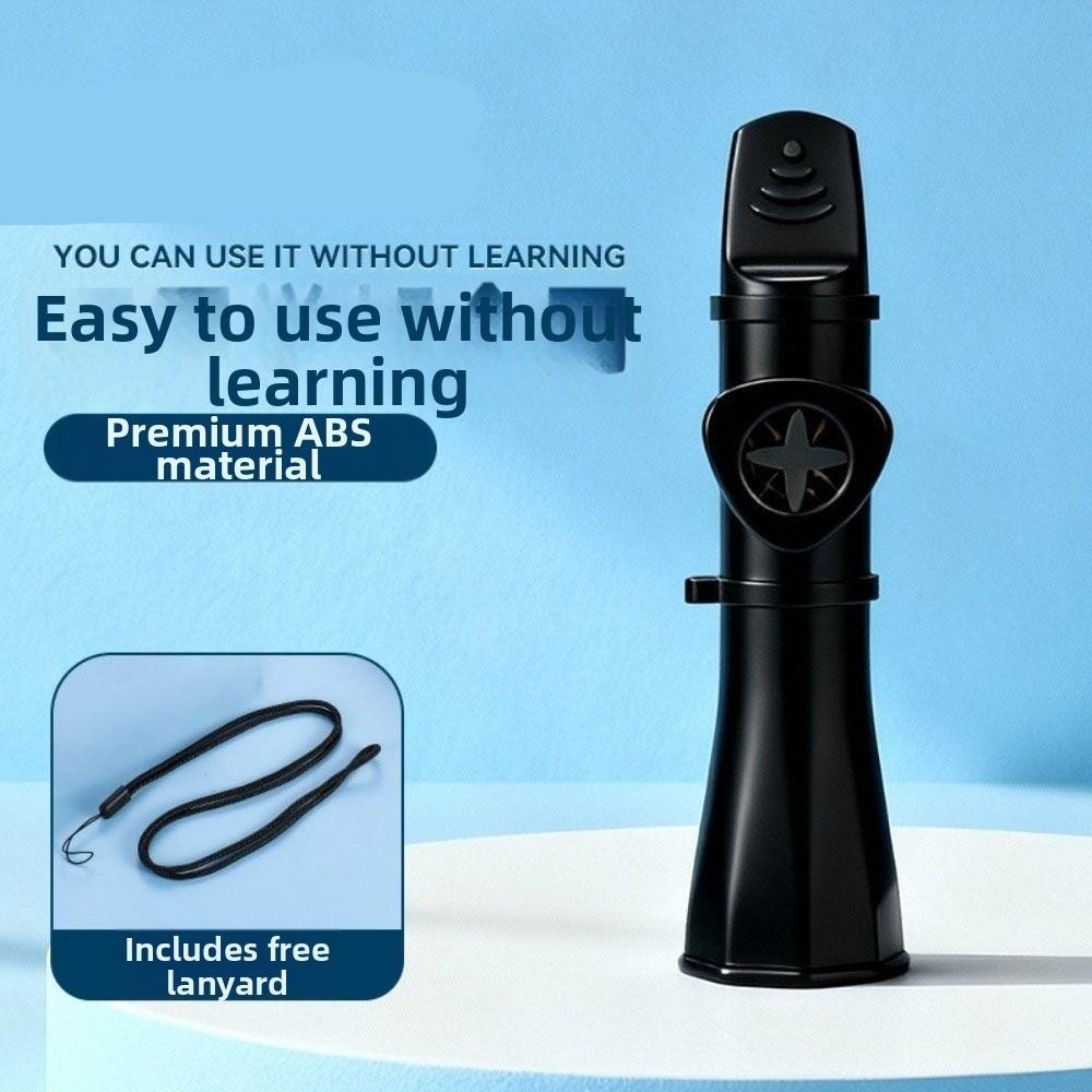 Reusable Kazoo Instrument with Lanyard Musical Whistle Toy Portable Kazoo Flute  Music Gift