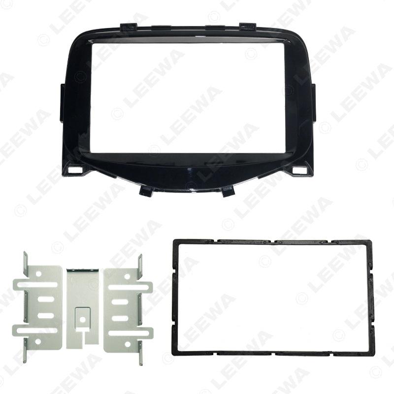 

2014 Toyota Aygo/Peugeot 108/Citroen C1 Double Din Radio Faceplate 2DIN Audio Panel LEEWA