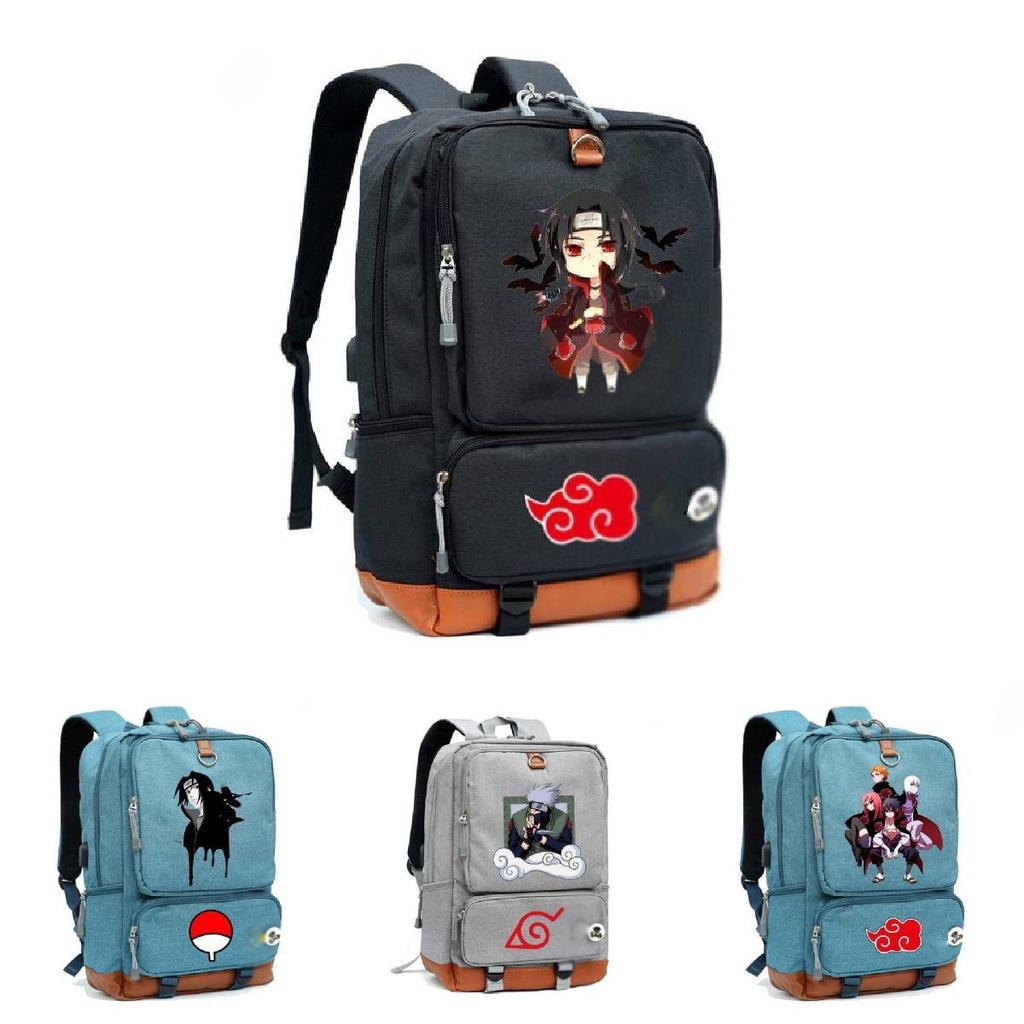 Naruto Oversized Backpack With Large Capacity For Travel And School