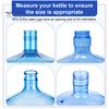 Universal Replacement Lid for Water Bottles Jug Cap, Silicone Reusable Non Spill Safe Cover Dormitory Bottle Caps 55mm Dispenser Sealing Stopper