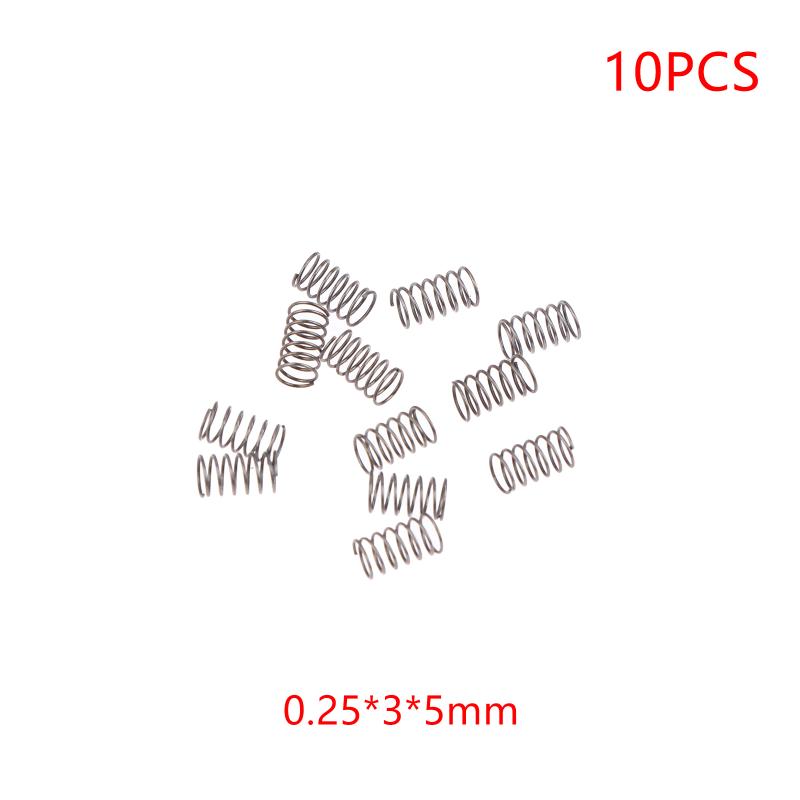 

10Pcs Edc Mechanical Card Pushing Rhythm Refit Accessories Piano Wire Spring Modification Accessories For Rhythm Refit