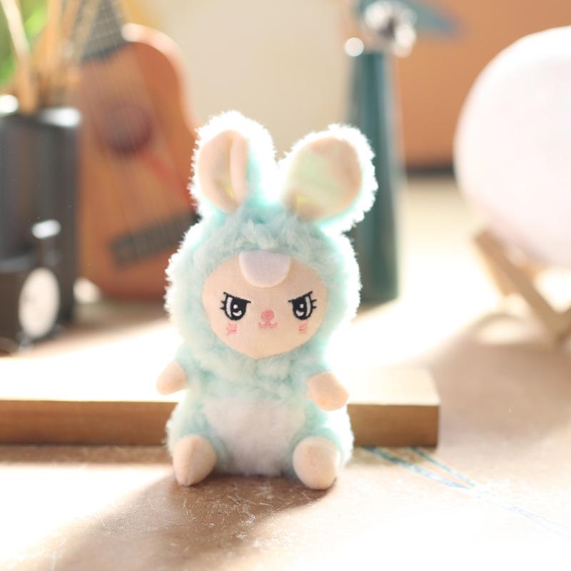 Cute Cute Baby Three-year-old Pendant Plush Toy Doll Rabbit Bag Hanging Decoration Keychain Doll Doll
