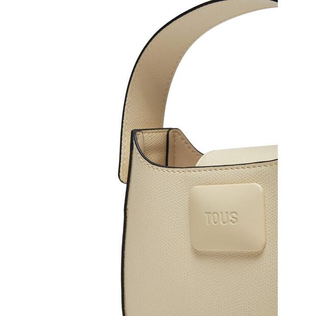 TOUS Mini Shoulder Bag T Lucia 2002039501 Light Beige