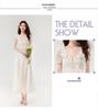 Elegant French Ruffle Dress - Slim-Fit Waist-Cinching Summer Style for Women
