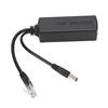 DC48V To DC12V Power POE Splitter Adapter Injector Module Lightningproof