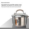 16cm 304 Stainless Steel Baby Milk & Porridge Pot
