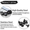 AUCELI 20pcs Screws Bolts, Engine Under Cover Fender Liner Splash Guard Truss Head Bolt, Bumper Body Push Retainer Self Tapping Screw, Replace Car
