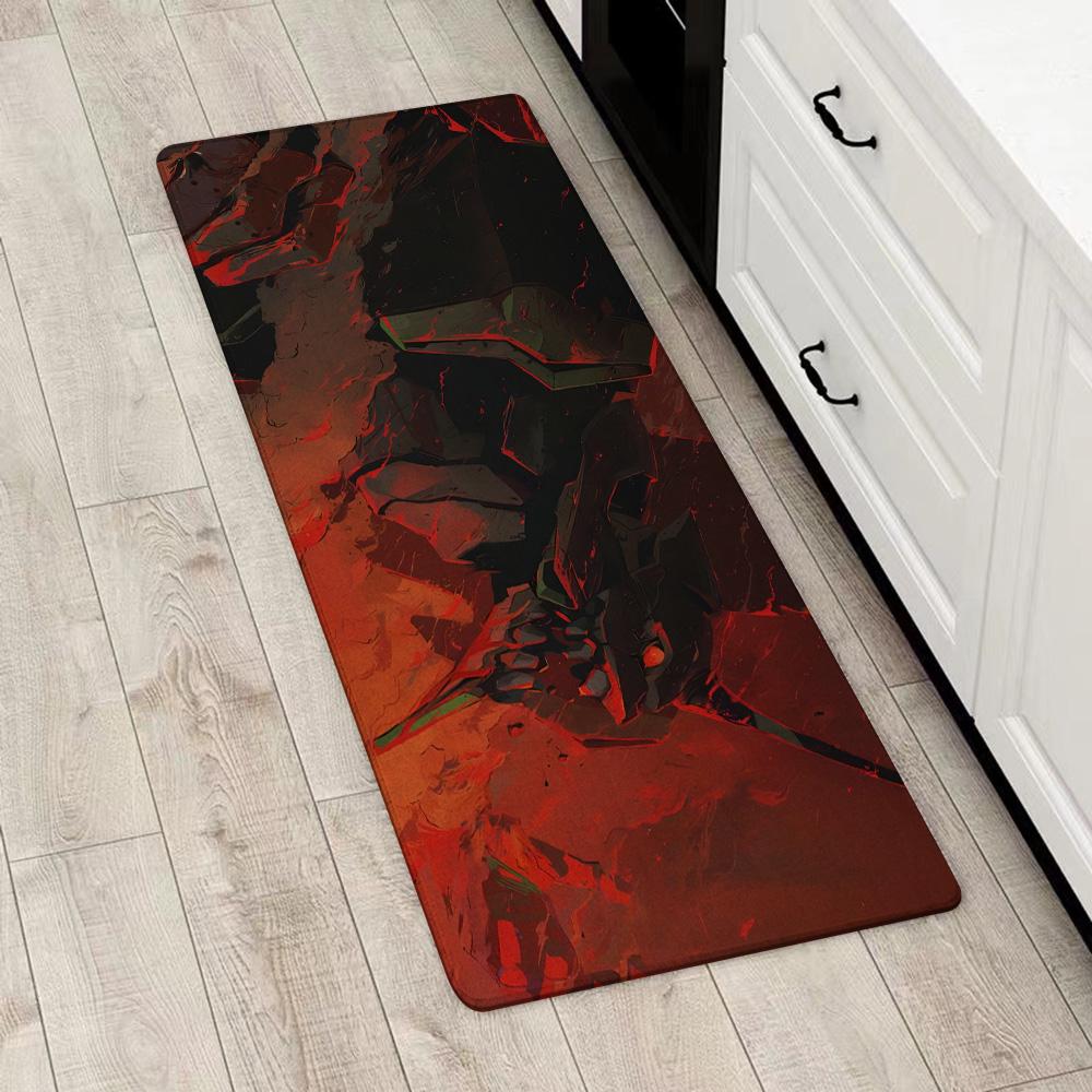 Entrance Front Door Doormat Game Evangelions Non-slip Kitchen Rug Living Room Rugs Balcony Bathroom Foot Mat Floor Mats Carpet