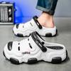 Fashion 2025 Men Shoes Slippers Men Garden Flat Sandals Platform Sandals Man Summer Sandals Male Sneakers Outdoor Flip Flops Home Clogs