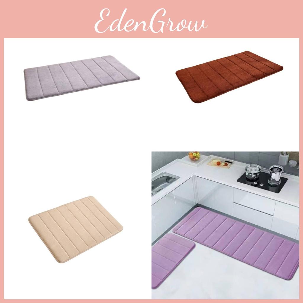 Soft Memory Foam Bath Mats Non Slip Absorbent Bathroom Rugs Extra Mat Kitchen
