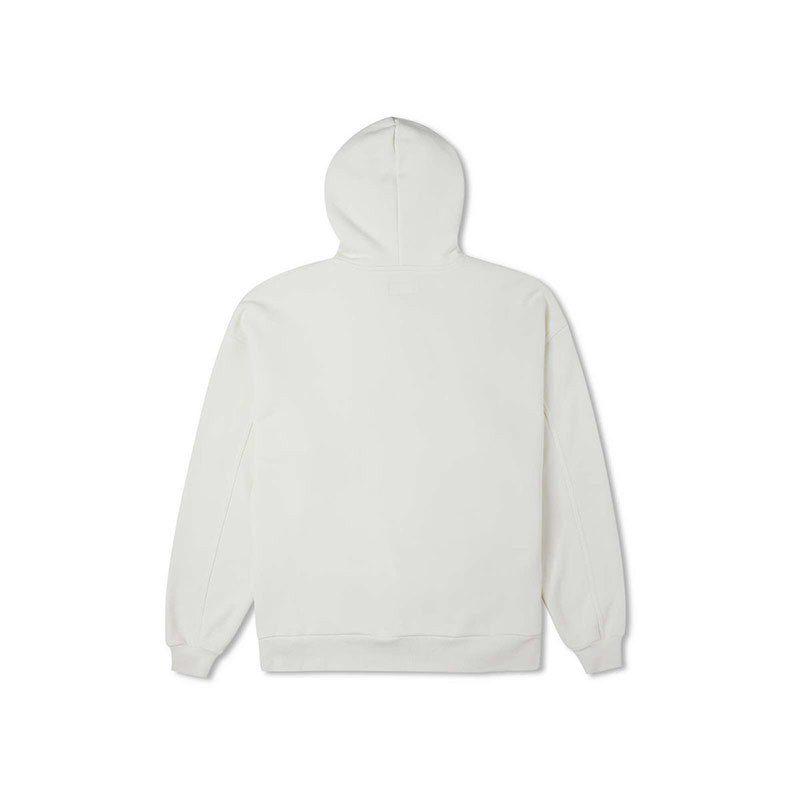 Converse Sweatshirts Women's White Hooded Moderate Regular 10025035-A01