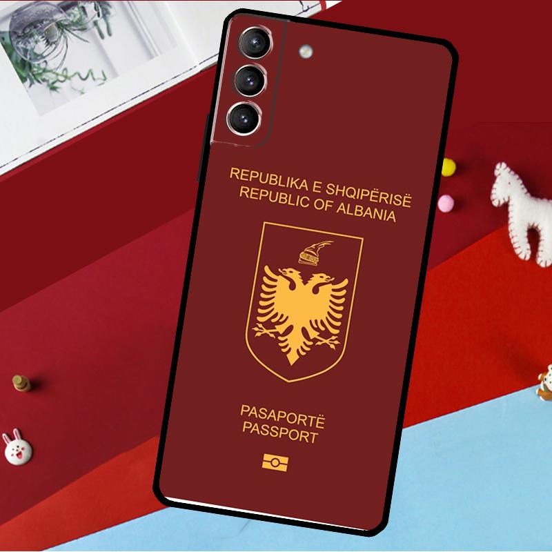 

Albania Albanians Flag Funda For Samsung Galaxy S26 Ultra S24 S22 S23 S25 Plus S20 S21 FE S9 S10 S25 FE Phone Case Galaxy S21