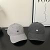 Casual Cotton Baseball Cap With Wide Brim Sun Protection For Outdoor Summer Wear