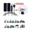 1Pair 5V 2A Usb Electric Motorcycle Heated Handlebar Cover 3 Gear Warmer Heated Handgrips Handle Cover Motorcycle Accessories