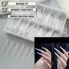 240 Pcs False Nail for Nail Extensions Press On Nail Extras Long Nail Tips Artificial Nail Full Cover Stick On Nail