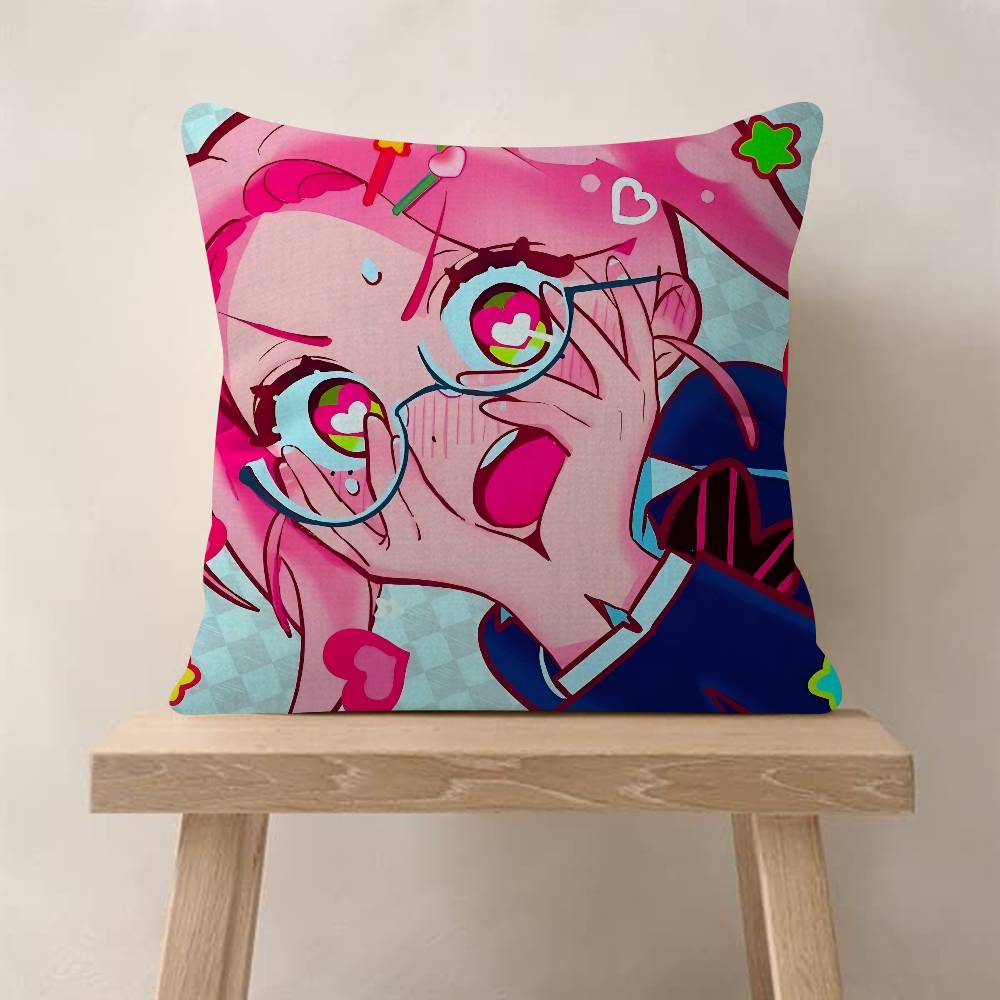 Anime Alien Stage Ivan Till Cushion Cover Car Throw Pillow Case For Sofa Car Christmas Gift