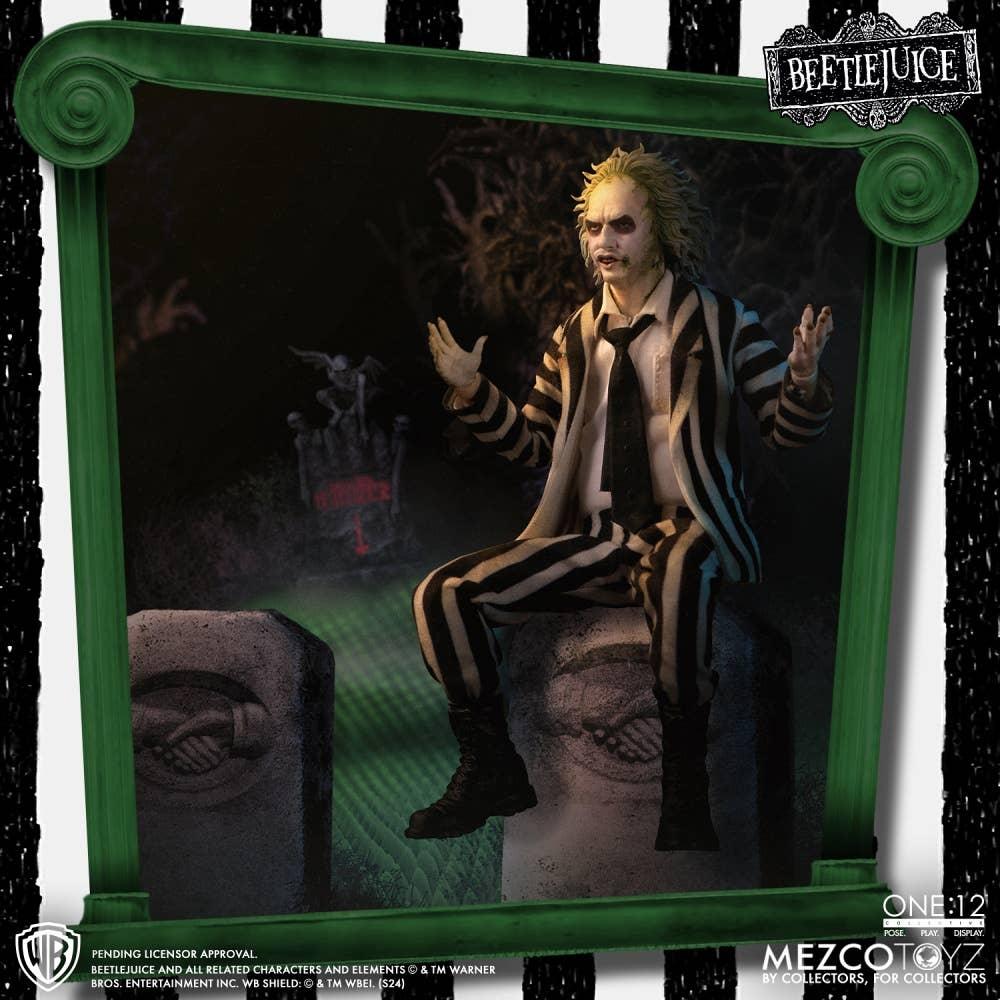 Null 1 12 One 12 Collective  Beetlejuice  Beetlejuice Action Figure Deluxe Edition
