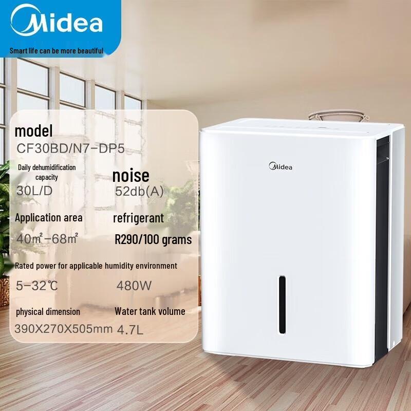 Midea CF30BD/N7-DP5 Smart Dehumidifier & Air Purifier CN plug (adapter included)