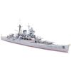 Tamiya 1/700 Waterline Series No.343 Japanese Navy Heavy Cruiser Suzuya Plastic Model 31343 White, 286.5mm Length