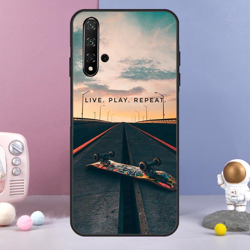 Cool Skate For Huawei Nova 9 10 SE 3i 7i 8i 11i 12i Y60 Y61 Y70 Y72 Y73 Y90 Y91 P20 P30 P40 Lite Case