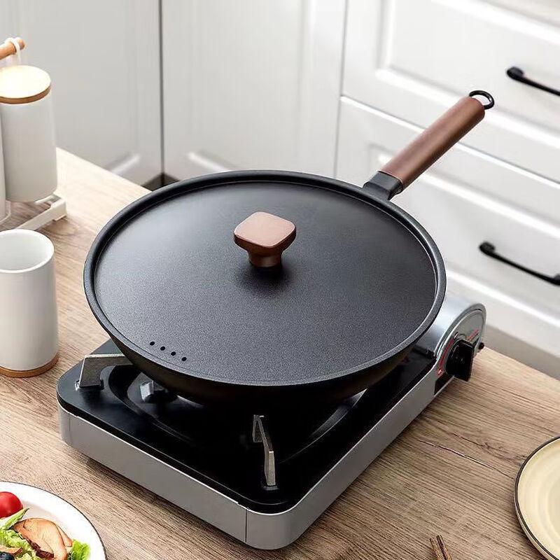 

Xiangrui 32CM Nitrided Non-Coated Iron Wok