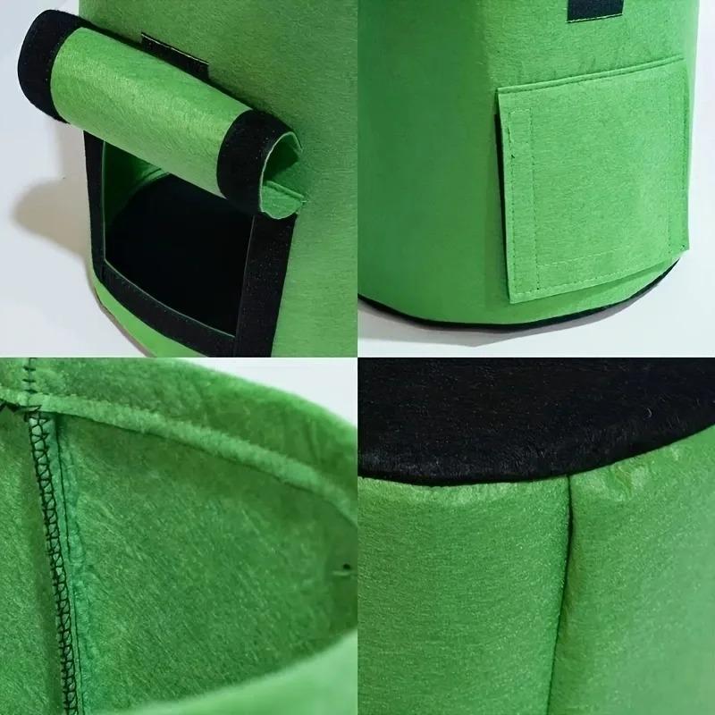 Gallon Felt Grow Bags Gardening Fabric Grow Pot Vegetable Strawberry Growing Planter Garden Potato Planting Pots