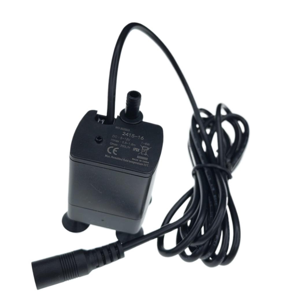 Quiet Water Circulation Fountain Pump With Flows Control Low Noise Small Submersibles Water Pump Easy to Install