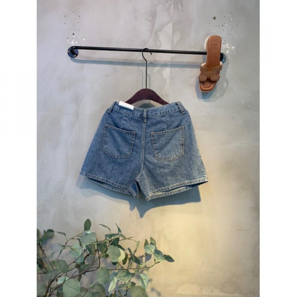 C S In The Room Lat Two Pleat Denim ShortS One Color
