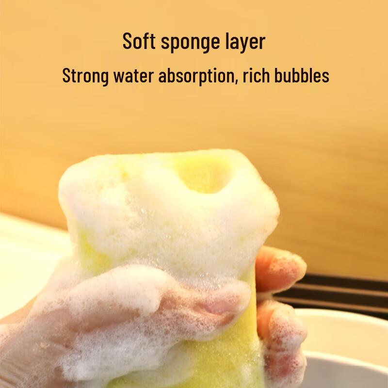 10-Pack Kitchen Cleaning Sponge Wipes