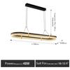 Modern minimalist restaurant pendant light Nordic creative personality designer art bar kitchen long dining table pendant light