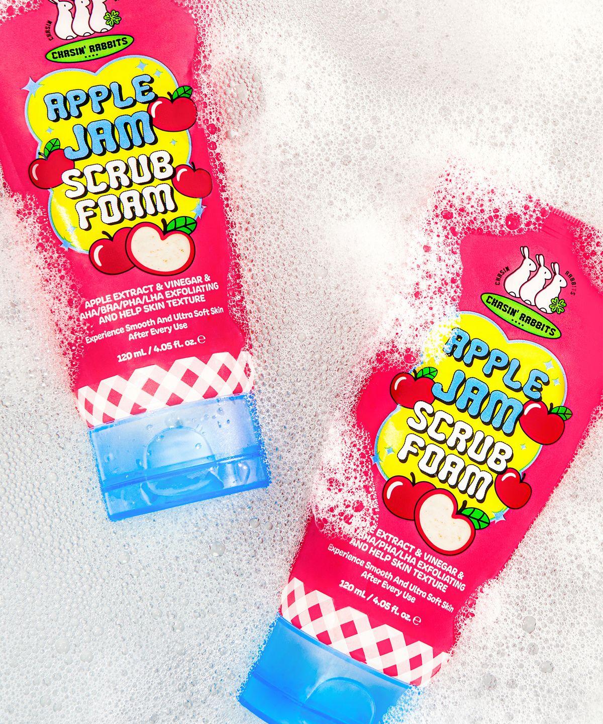 [2-pack] Apple Jam Scrub Foam Cleanser