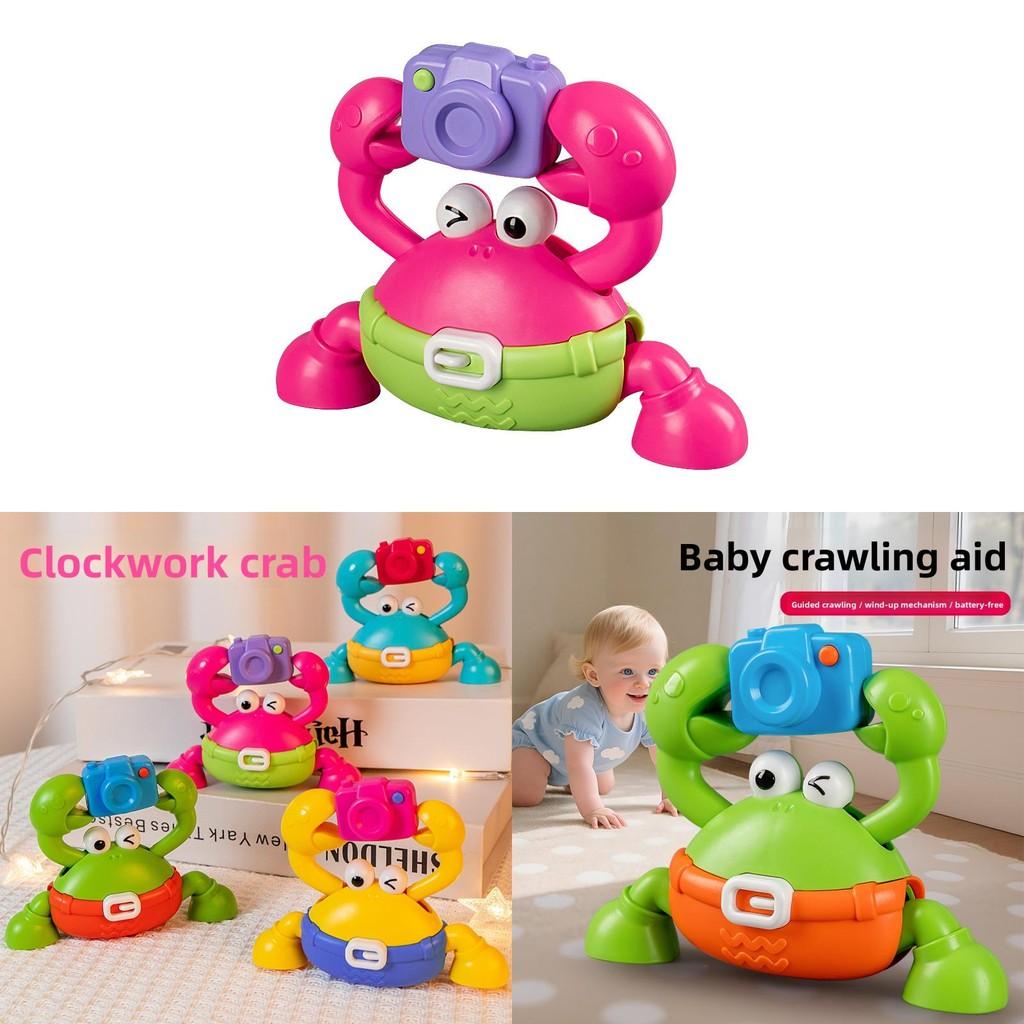 Baby Crawling Toy With Mechanical Crab For Toddler Development And Motor Skills