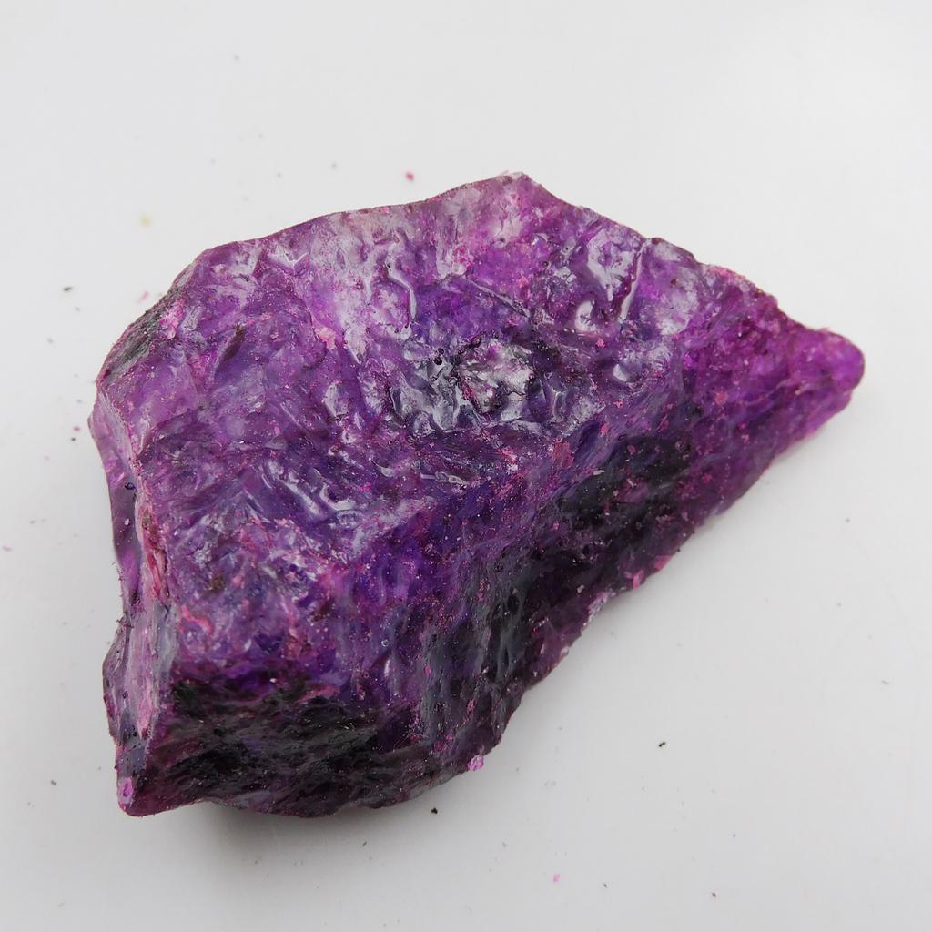 Natural Purple Sapphire Loose Gemstone Raw Rough 411.15 ct September Birthstone for Gem Collections