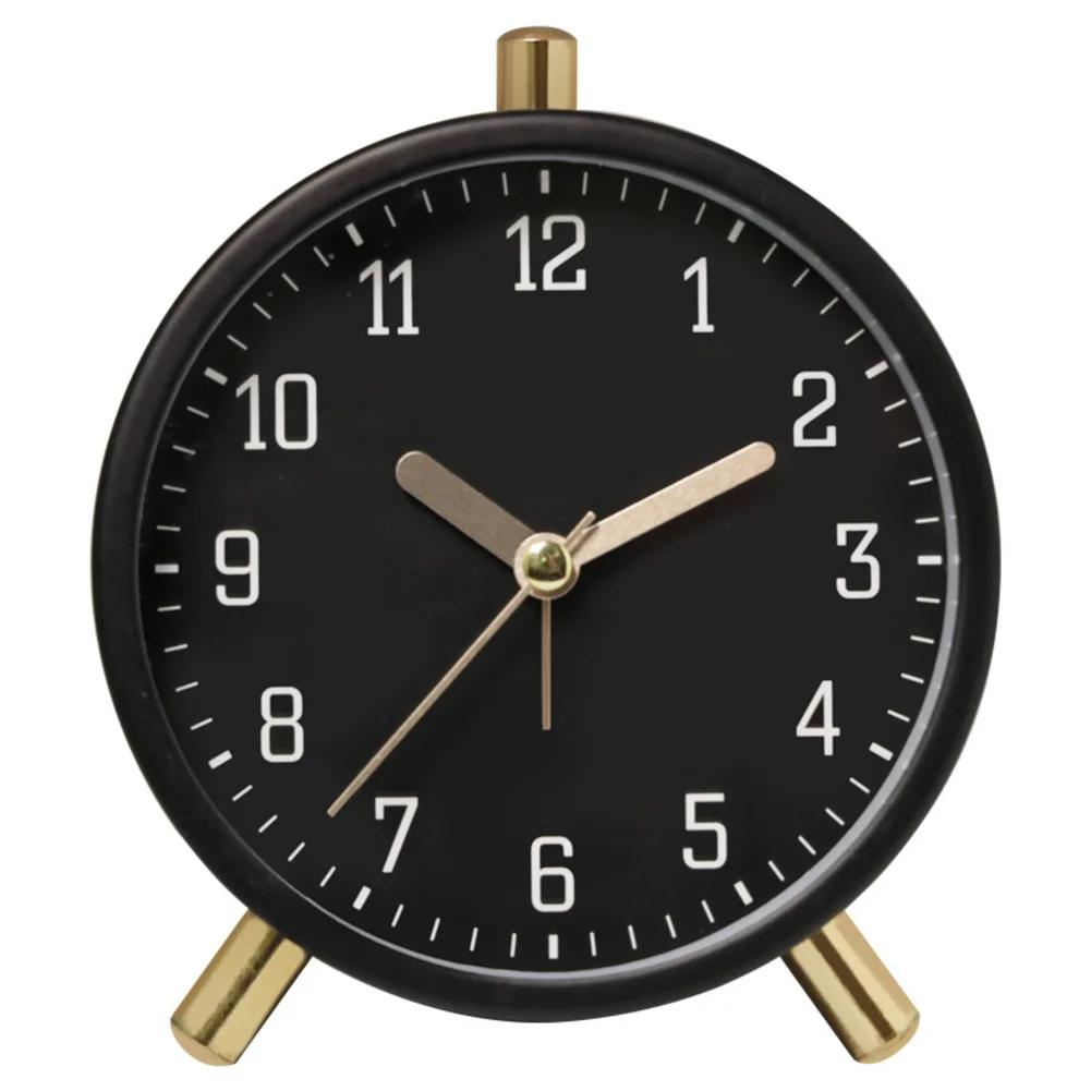 Bedside Clock User-Friendly Controls Electronic Clock Light Sleepers Minimalist Home Decor Peaceful Environment Compact Size
