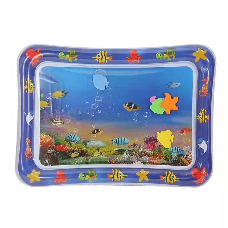 "Safe Inflatable Baby Water Play Mat Cushion"