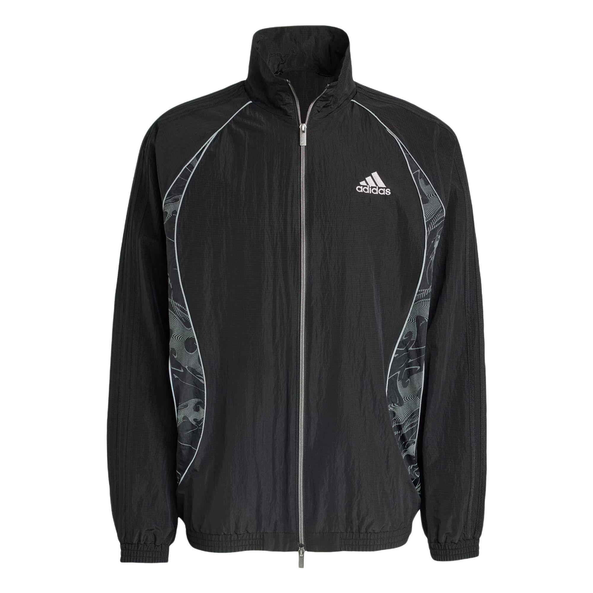 

Adidas Track SS25 Teamgeist Top Adilenium Season 4 Series Sports Loose Fit Zip Jacket Men Jacket KF8519 S