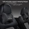 High-quality Leather Car Seat Headrest Memory Foam Comfort Pillow Auto Interior For Benz AMG A/B/C/E/S Class C200L GLC W220 W211 JR9