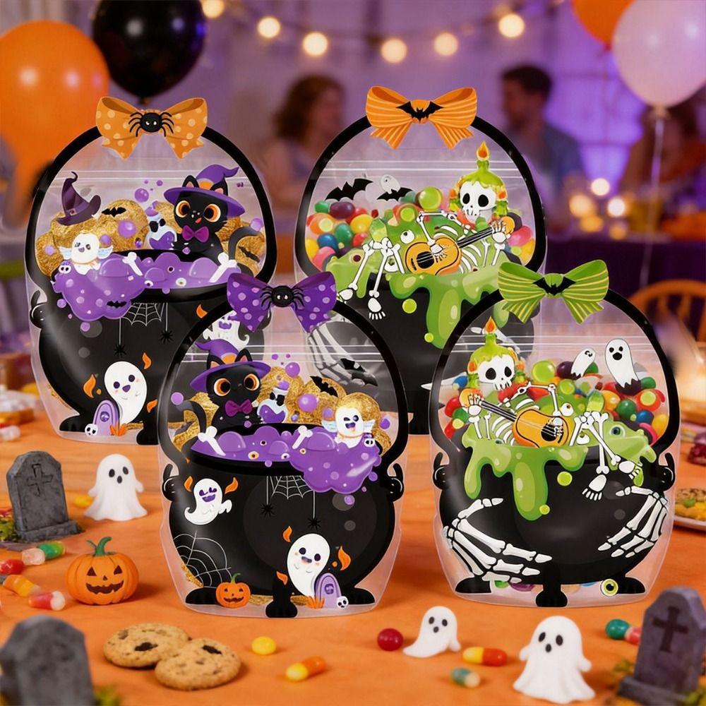 20PCS Multicolor Gift Wrapping Bags Cartoon Pattern Gift Packaging Bags Candy Bags  for Candy