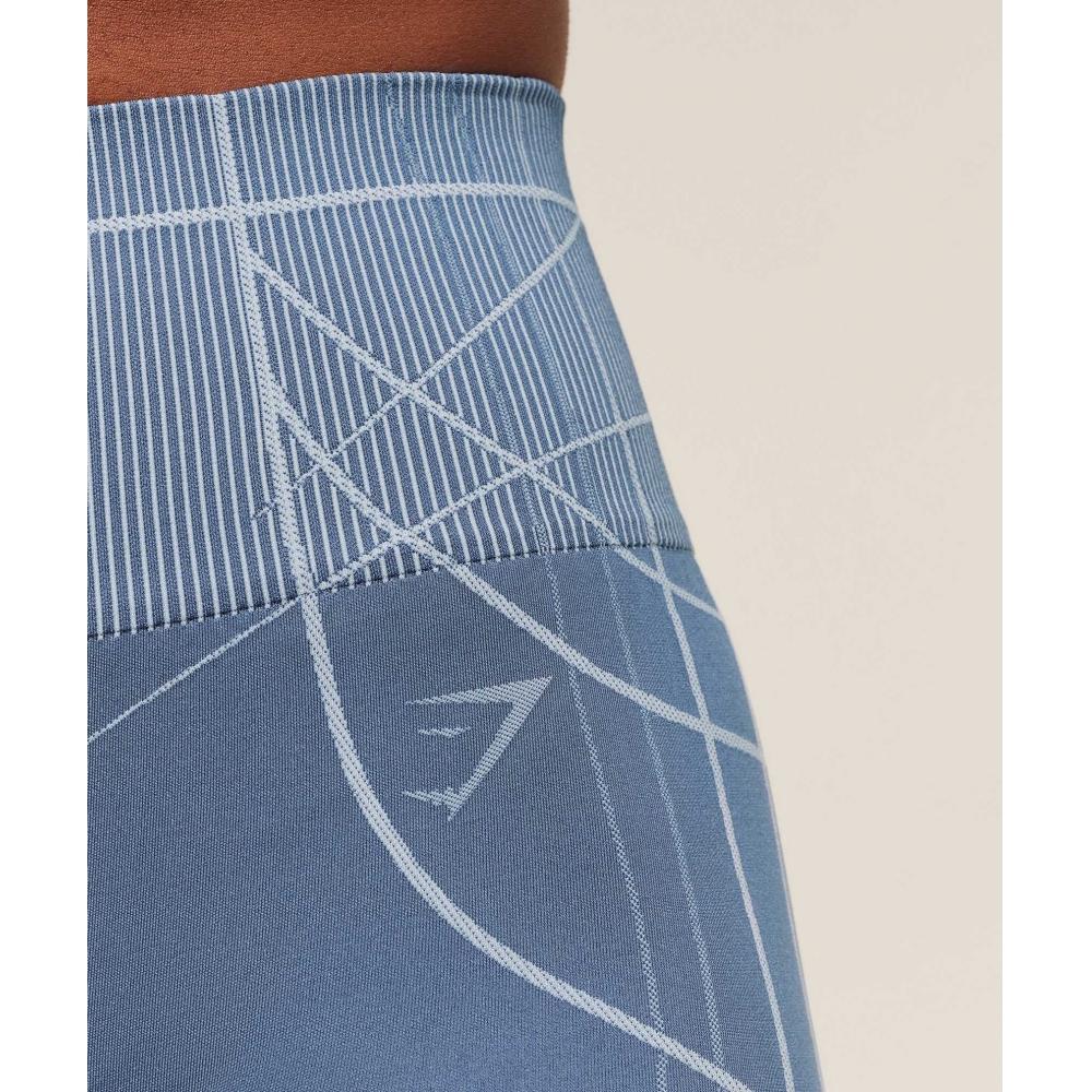 Gymshark Apex Seamless Shorts Worn Blue Gentle Blue B3b4p Uds3