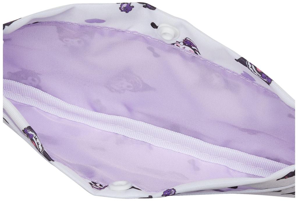 Clear multi case with pouch Kuromi flyer series