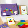 Wooden Tangram Puzzle Toys, Geometric Shape Toys, Parent Child Interactive Educational Toys, Holiday Gifts And Birthday Gifts.