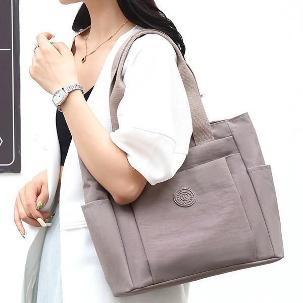 Simple Solid Color Large Capacity Women Casual Tote Bag For Women