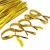 Reusable Metal Twist Ties Gold Silver Crafts Binding Wire for Candy Treat Bags Party Gifts Wrapping Ribbon Tie Plant Flower Ties