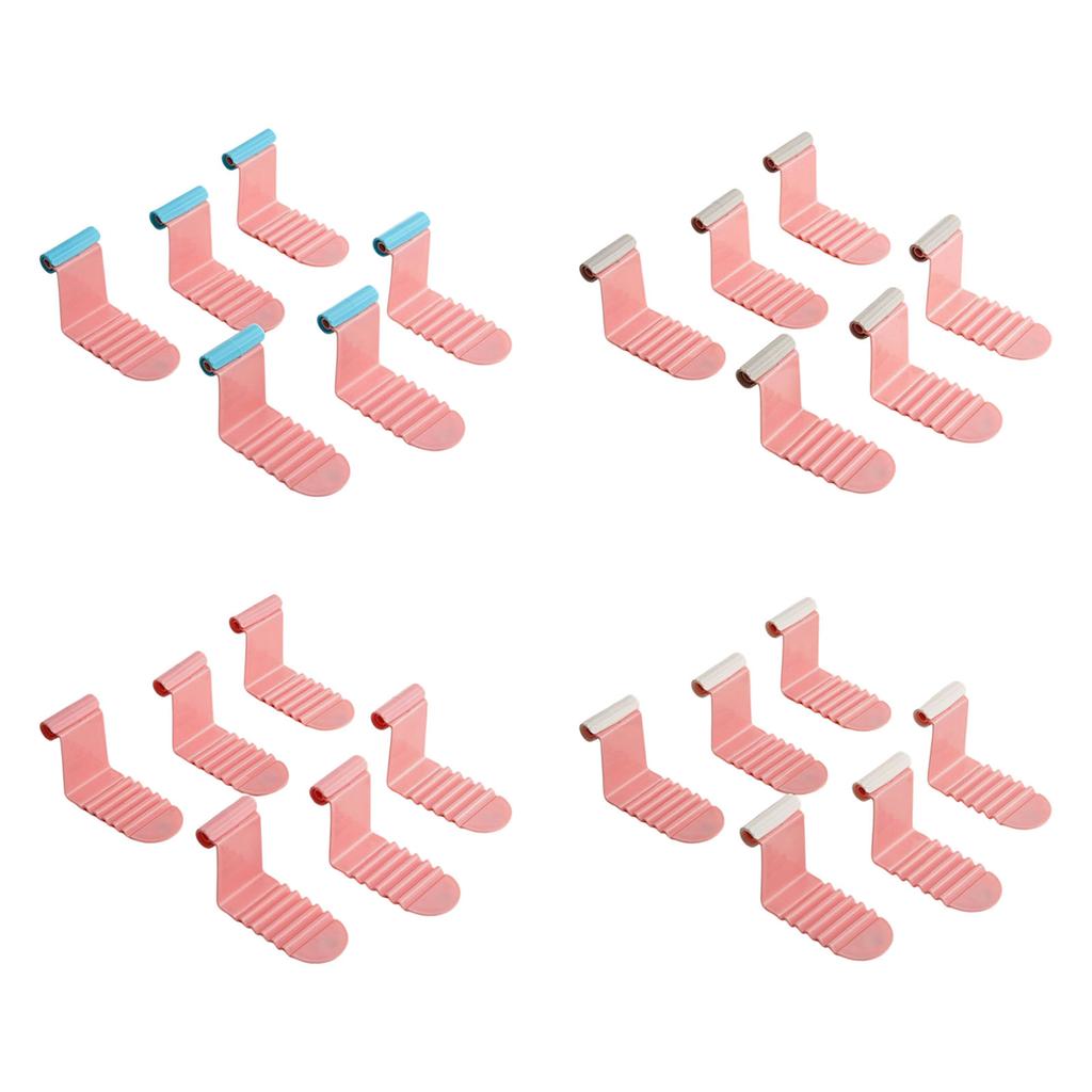 Set of 6 Sturdy PP Materials Sheet Straps for Keeping Sheet Neat and Tidying Secure in Any Bedroom Setting Daily Use