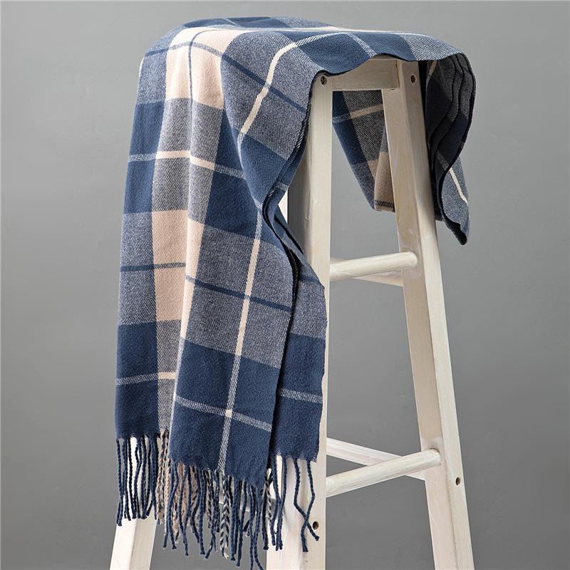 Winter Warm Scarves, Shawls, Classic Plaid Straps, Cardigans, And Warm Blankets For External Use