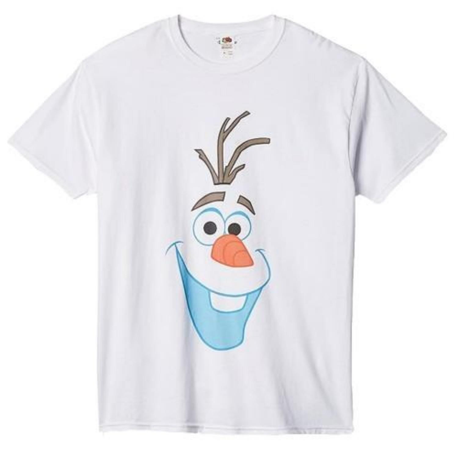 frozen Girls Olaf Face Cotton T-Shirt XXXXL