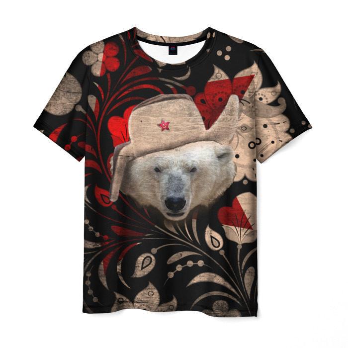 New Vintage CCCP Russian Men's 3D Printed T-Shirts Fashion USSR Soviet Union Pattern Short Sleeve Tee shirt Street Tops Clothing