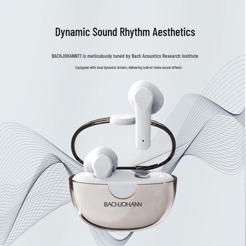 Bach Johann T1 Smart Noise-Cancelling True Wireless Earbuds